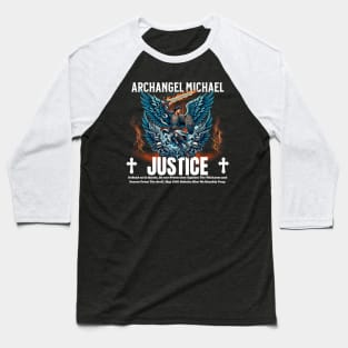 Archangel Michael Baseball T-Shirt